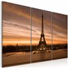 Quadro - Torre Eiffel al tramonto
