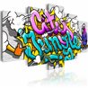 Quadro - Graffiti:giungla urbana