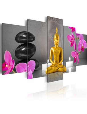 Quadro - Zen: Buddha d'oro