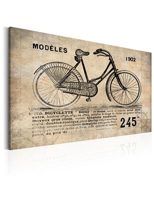 Quadro - N° 1245 - Bicyclette
