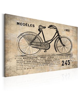 Quadro - N° 1245 - Bicyclette
