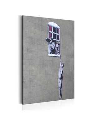 Quadro - Well Hung Lover by Banksy