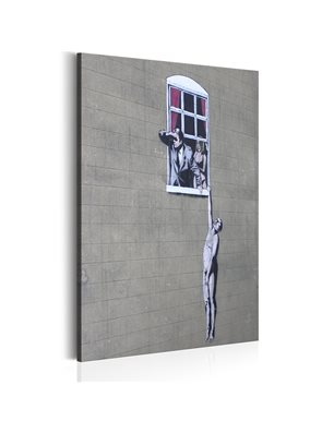 Quadro - Well Hung Lover by Banksy
