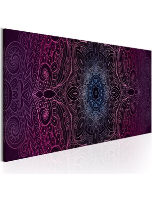 Quadro - Purple Mandala