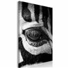 Quadro - Zebra Eye (1 Part) Vertical