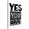 Quadro - Yes You Can (1 Part) Vertical