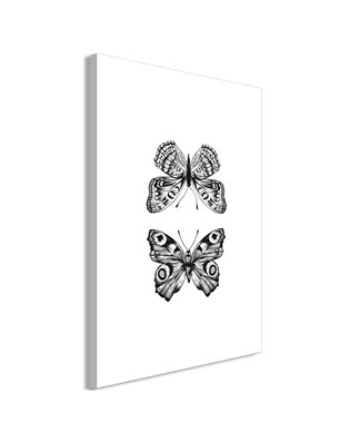 Quadro - Two Butterflies (1 Part) Vertical