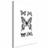 Quadro - Five Butterflies (1 Part) Vertical