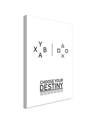 Quadro - Choose Your Destiny (1 Part) Vertical