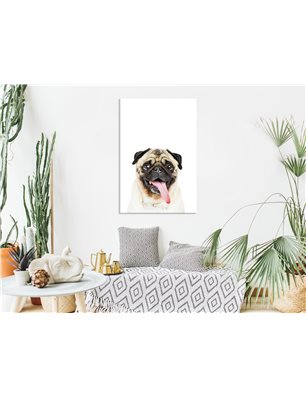 Quadro - Pug (1 Part) Vertical