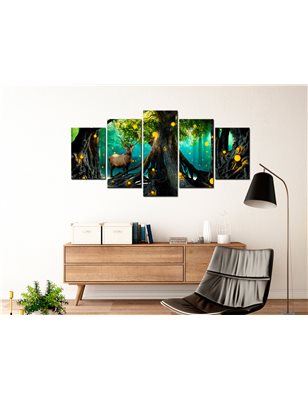 Quadro - Enchanted Forest (5 Parts) Wide