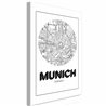 Quadro - Retro Munich (1 Part) Vertical