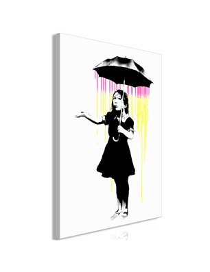 Quadro - Girl with Umbrella (1 Part) Vertical