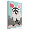 Quadro - Raccoon or Hare? (1 Part) Vertical