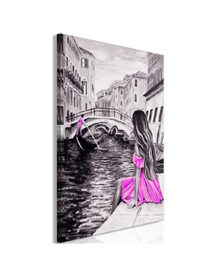 Quadro - Far Dreams (1 Part) Vertical Pink