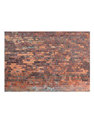 Fotomurale - Vintage Wall (Red Brick)
