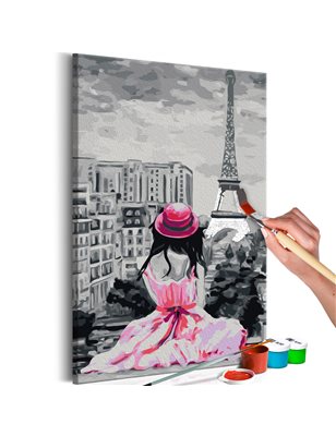 Quadro fai da te - Parigi - vista sulla Torre Eiffel