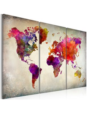 Quadro - Il mondo-mosaico dei colori