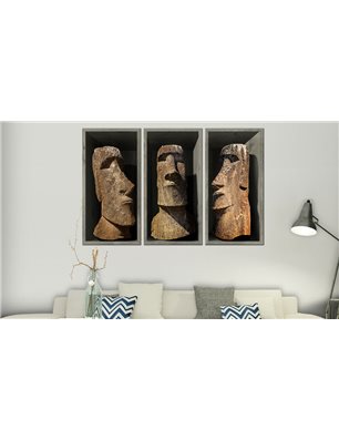 Quadro - Moai (Easter Island)