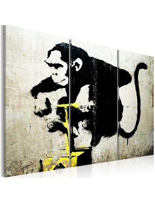 Quadro - Monkey TNT Detonator by Banksy