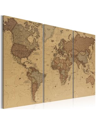 Quadro - Stylish World Map