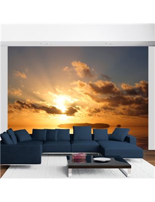 Fotomurale - mare - tramonto
