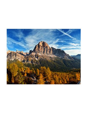 Fotomurale - Vista panoramica delle Dolomiti italiane