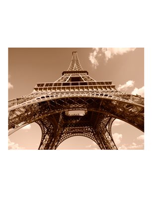 Fotomurale - Torre Eiffel in seppia
