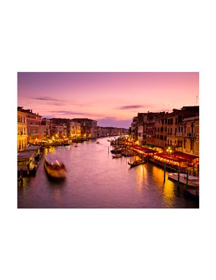 Fotomurale - Città degli innamorati: Venezia di notte