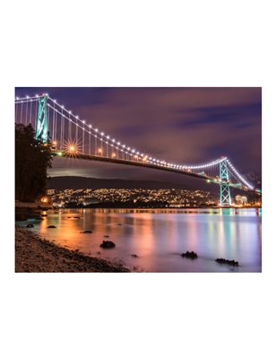 Fotomurale - Lions Gate Bridge - Vancouver (Canada)