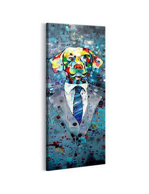 Quadro - Dog in a Suit