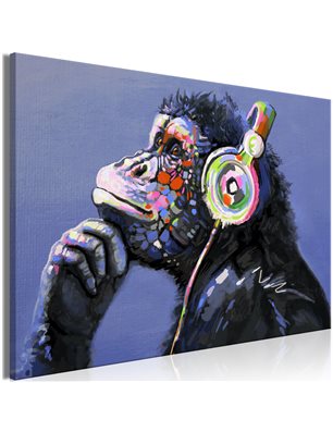 Quadro - Musical Monkey (1 Part) Wide