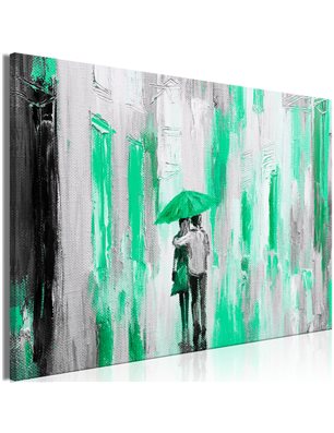 Quadro - Umbrella in Love (1 Part) Wide Green