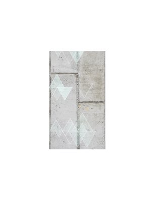 Fotomurale - Concrete and Triangles