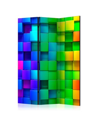 Paravento  Colourful Cubes [Room Dividers]