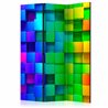 Paravento - Colourful Cubes [Room Dividers]