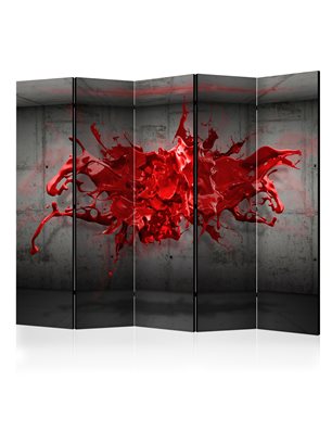 Paravento - Red Ink Blot II [Room Dividers]