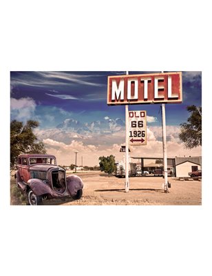 Fotomurale - Old motel