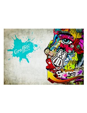 Fotomurale - Graffiti beauty