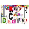 Fotomurale - Keep Calm and Design