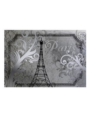 Fotomurale - Vintage Paris - color argento