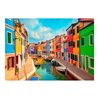 Fotomurale -  Colorful Canal in Burano