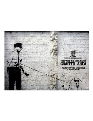 Fotomurale - Banksy - Graffiti Area