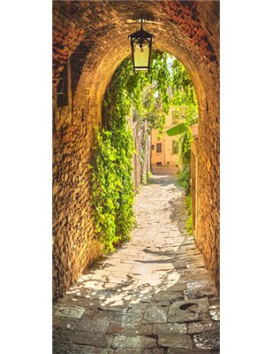 Fotomurale per porta - Alley in Italy