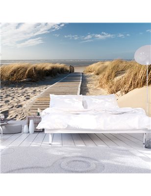 Fotomurale - Spiaggia del Mare del Nord, Langeoog