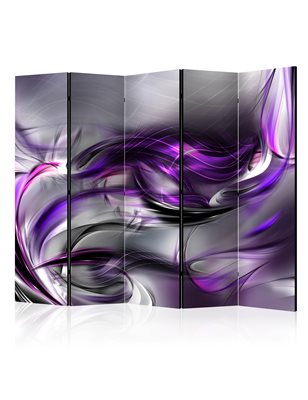 Paravento - Purple Swirls II [Room Dividers]