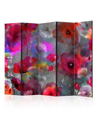 Paravento - Painted Poppies II [Room Dividers]