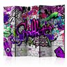 Paravento -  Purple Graffiti [Room Dividers]