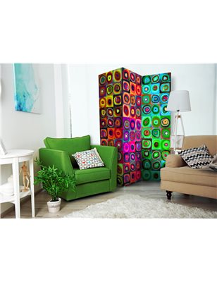 Paravento - Colorful Abstract Art  [Room Dividers]