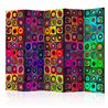 Paravento - Colorful Abstract Art II [Room Dividers]